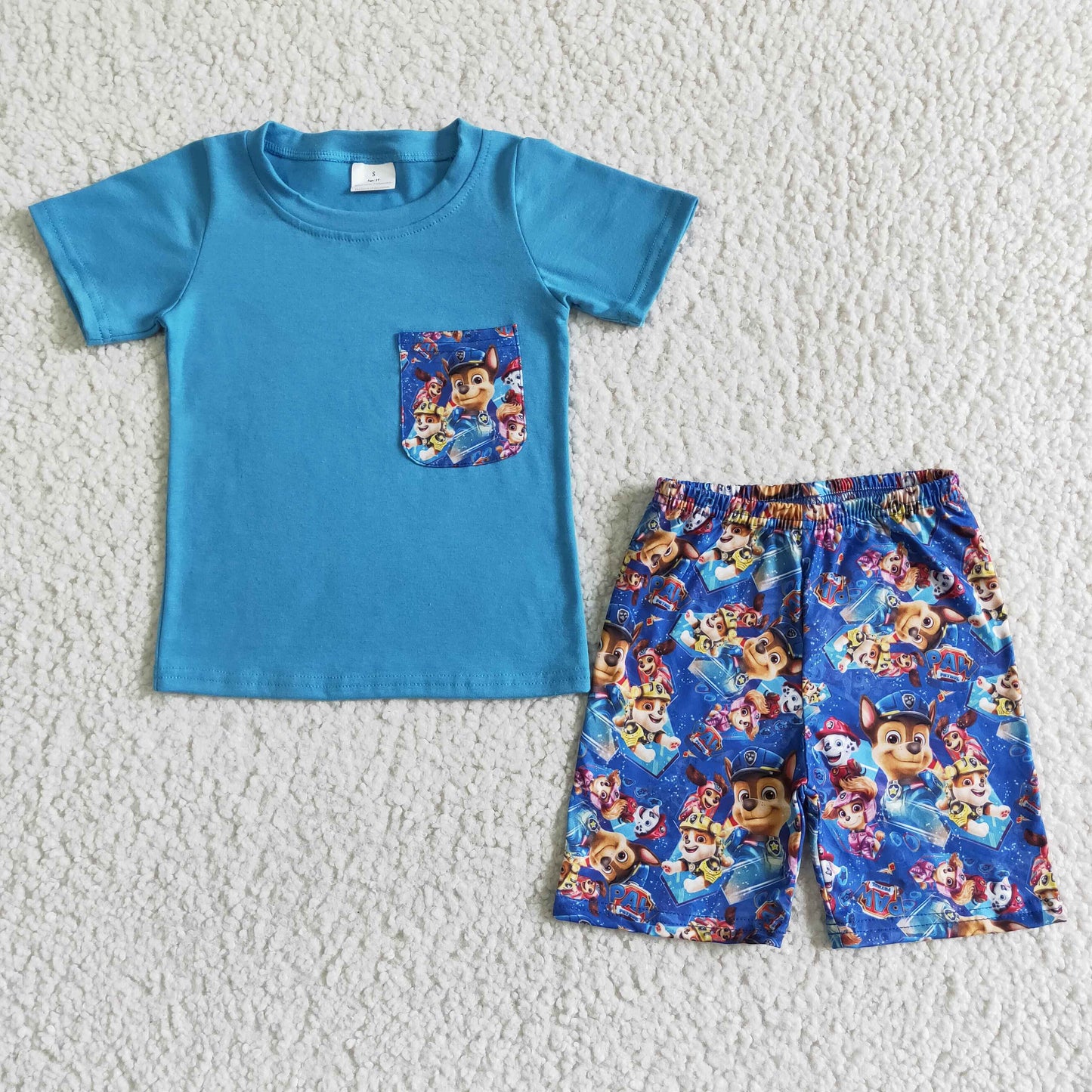 BSSO0059 Cartoon Baby Boys Dog Outfits