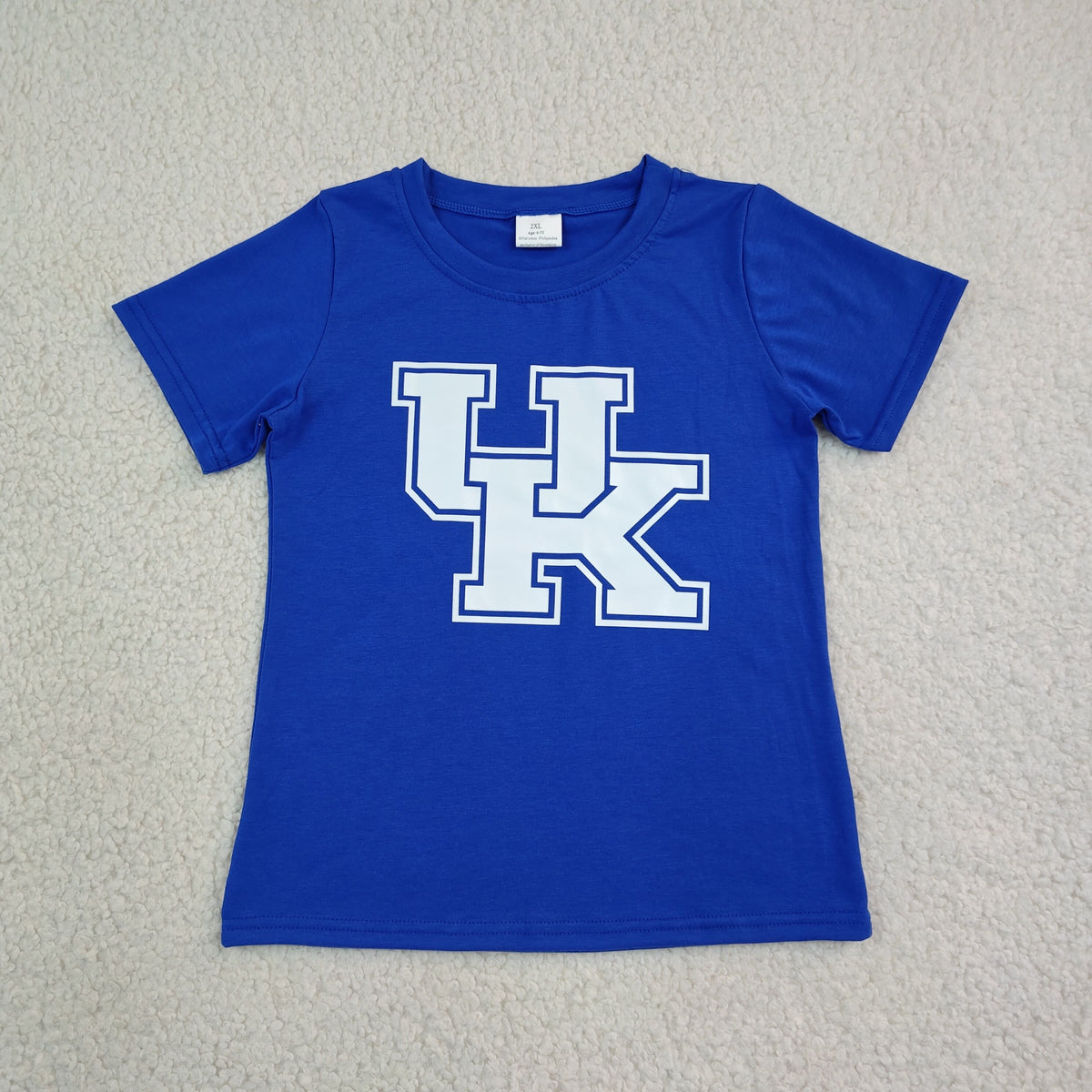 BT1882 Items Blue Short Slevve Boys Top