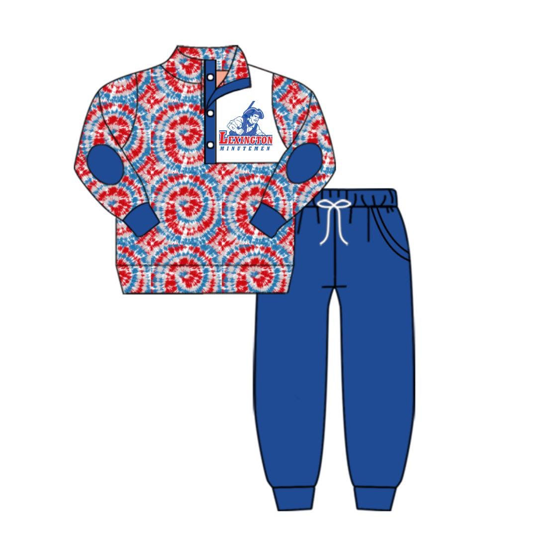 Custom S 9.2 Team red & blue boys set