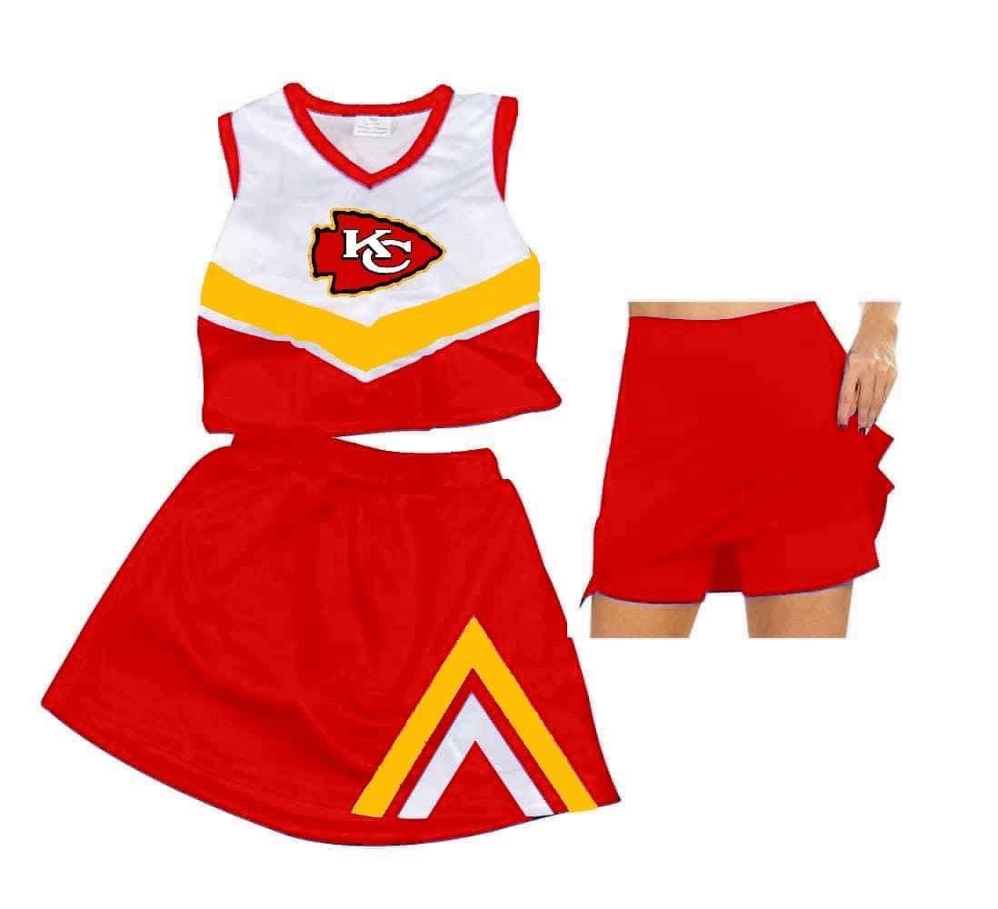 custom S 9.2 Red & yellow cheerleader dress