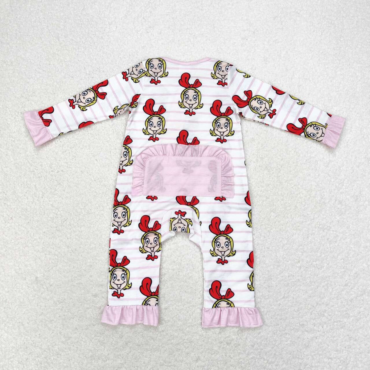 Christmas cartoon girl bamboo RTS sibling clothes