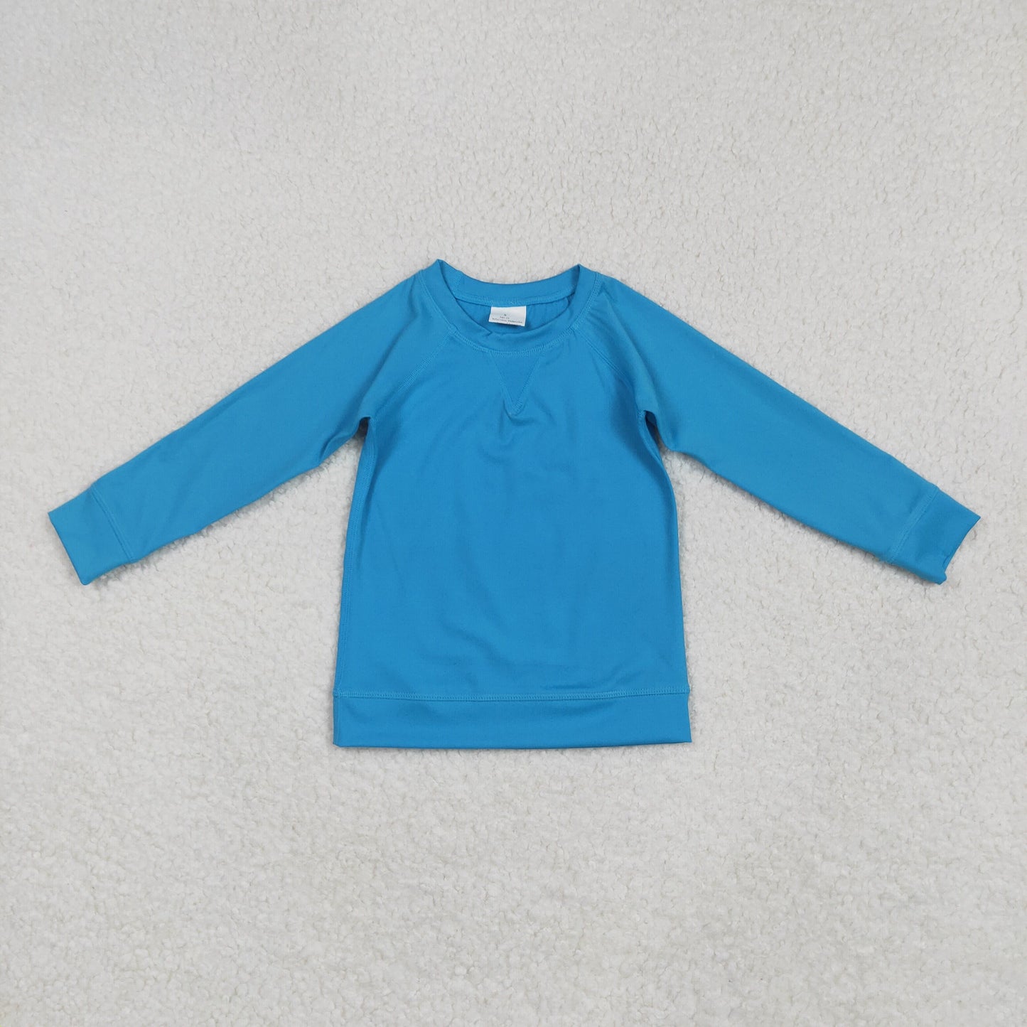 GT0969 yoge blue long sleeve girls top
