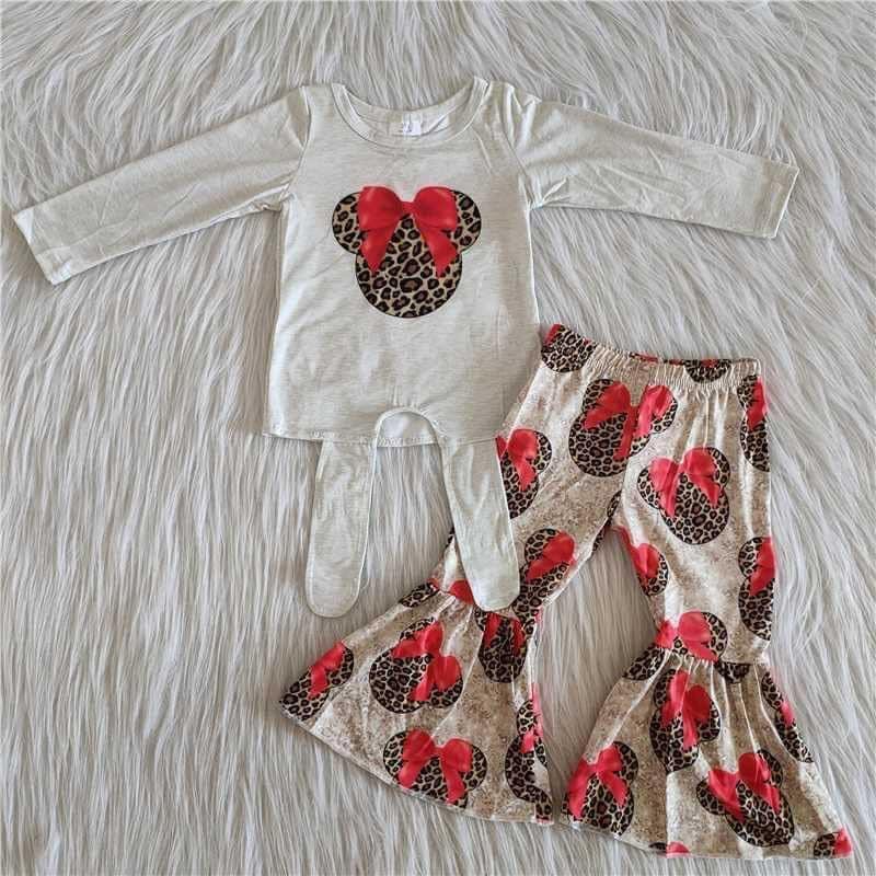 6 A22-2 Cartoon Baby Girls Cute Casual Outfits