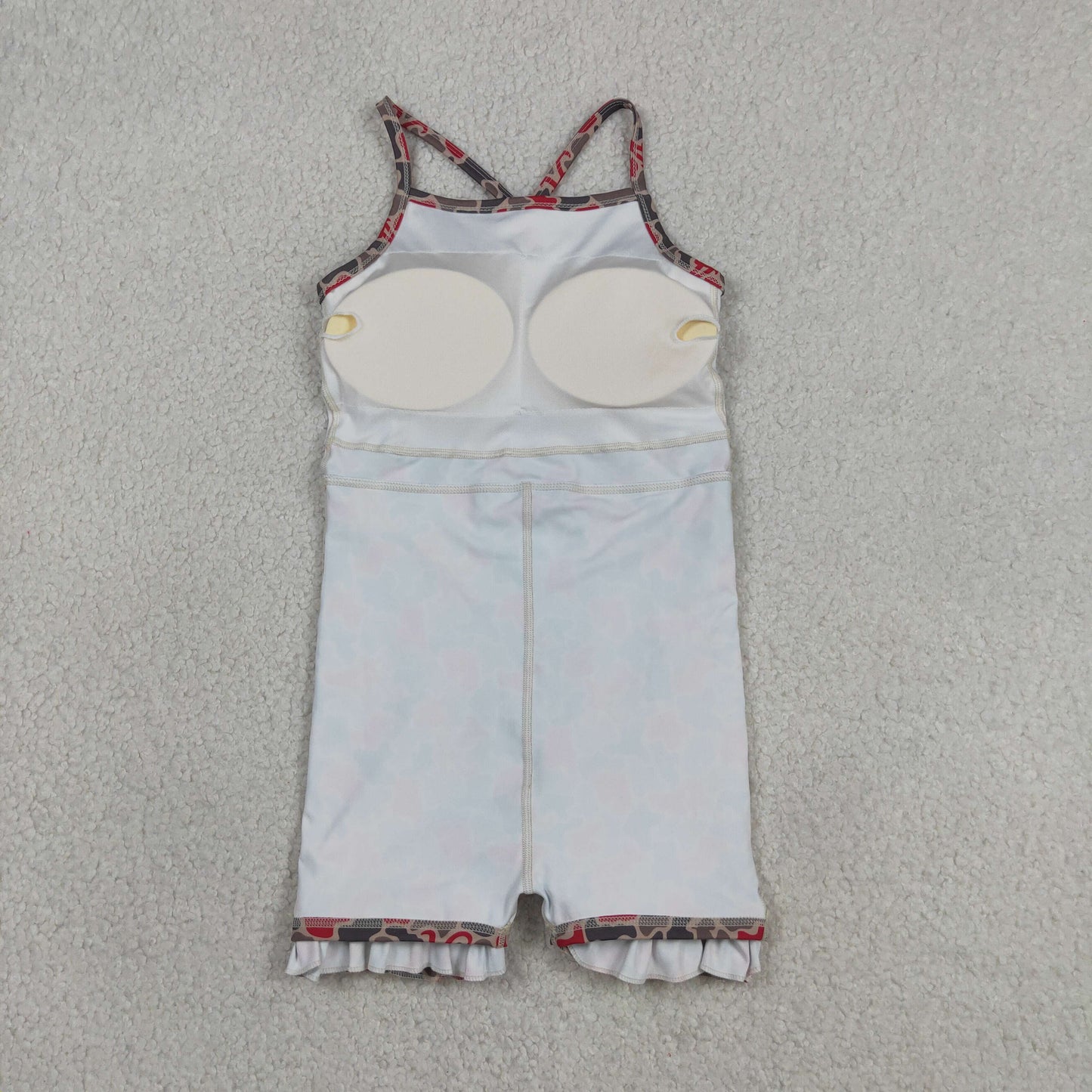 GSD3592 Yoga Football Item Camo Sleeveless Skorts Girls Dress