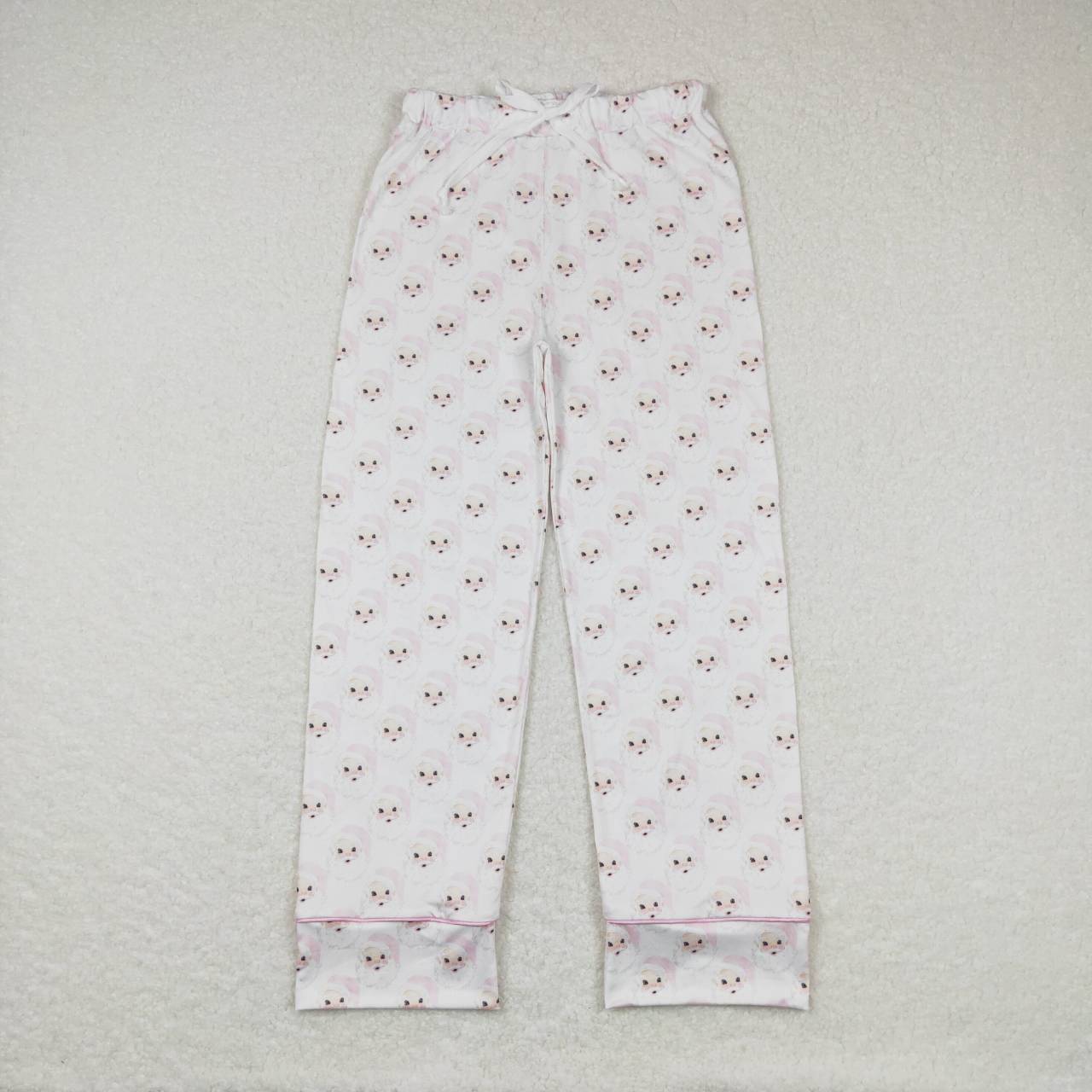 P0269 Adult Christmas Santa Claus pink pants