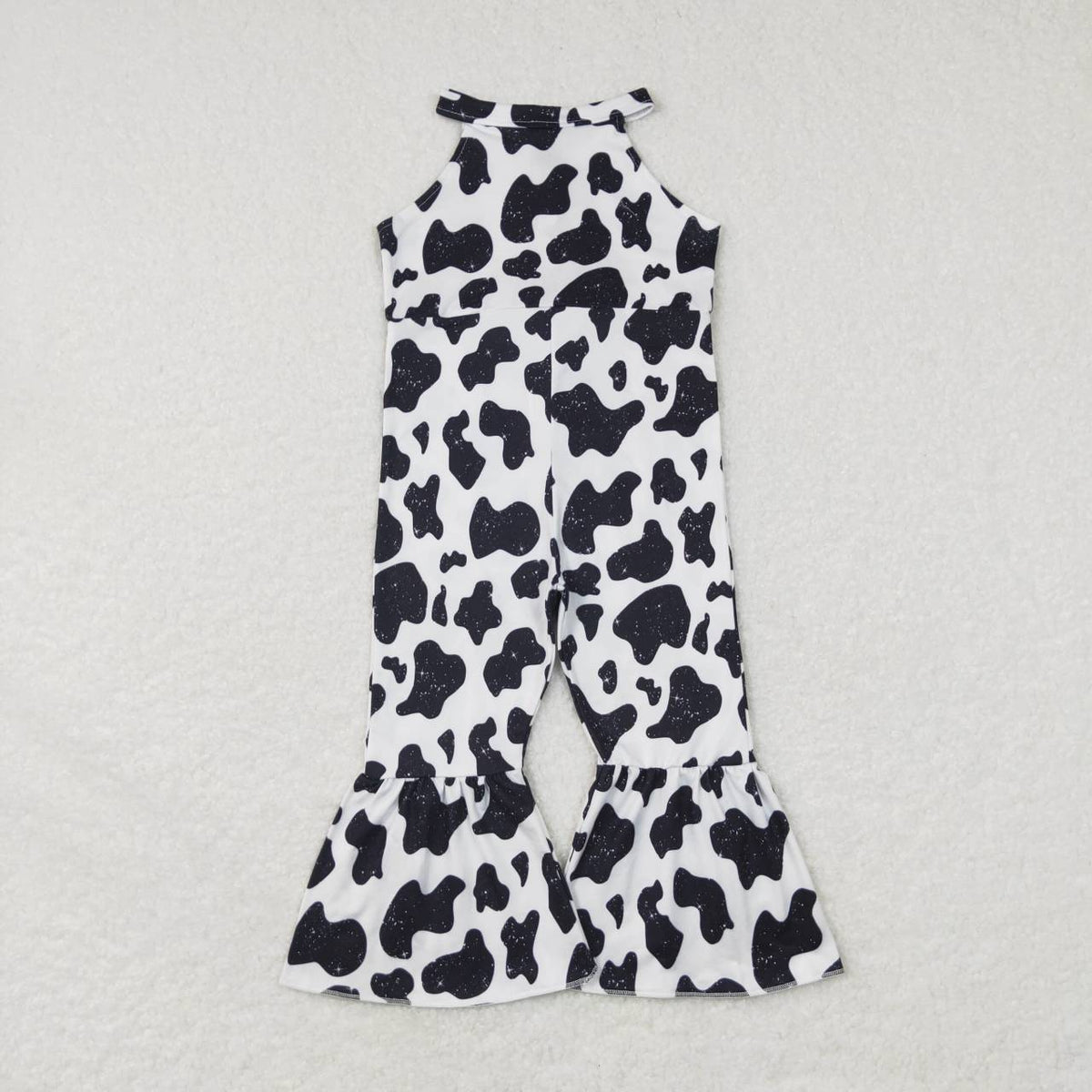 SR0444 Cow print girls jumpsuits