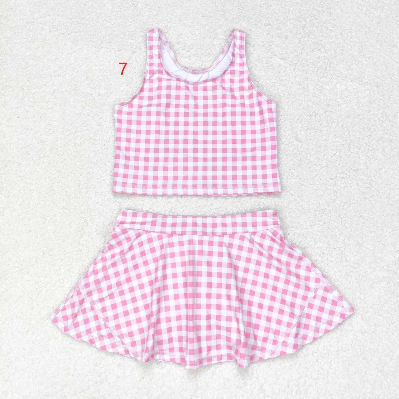 sleeveless skirt girls set active wear RTS sibling clothes