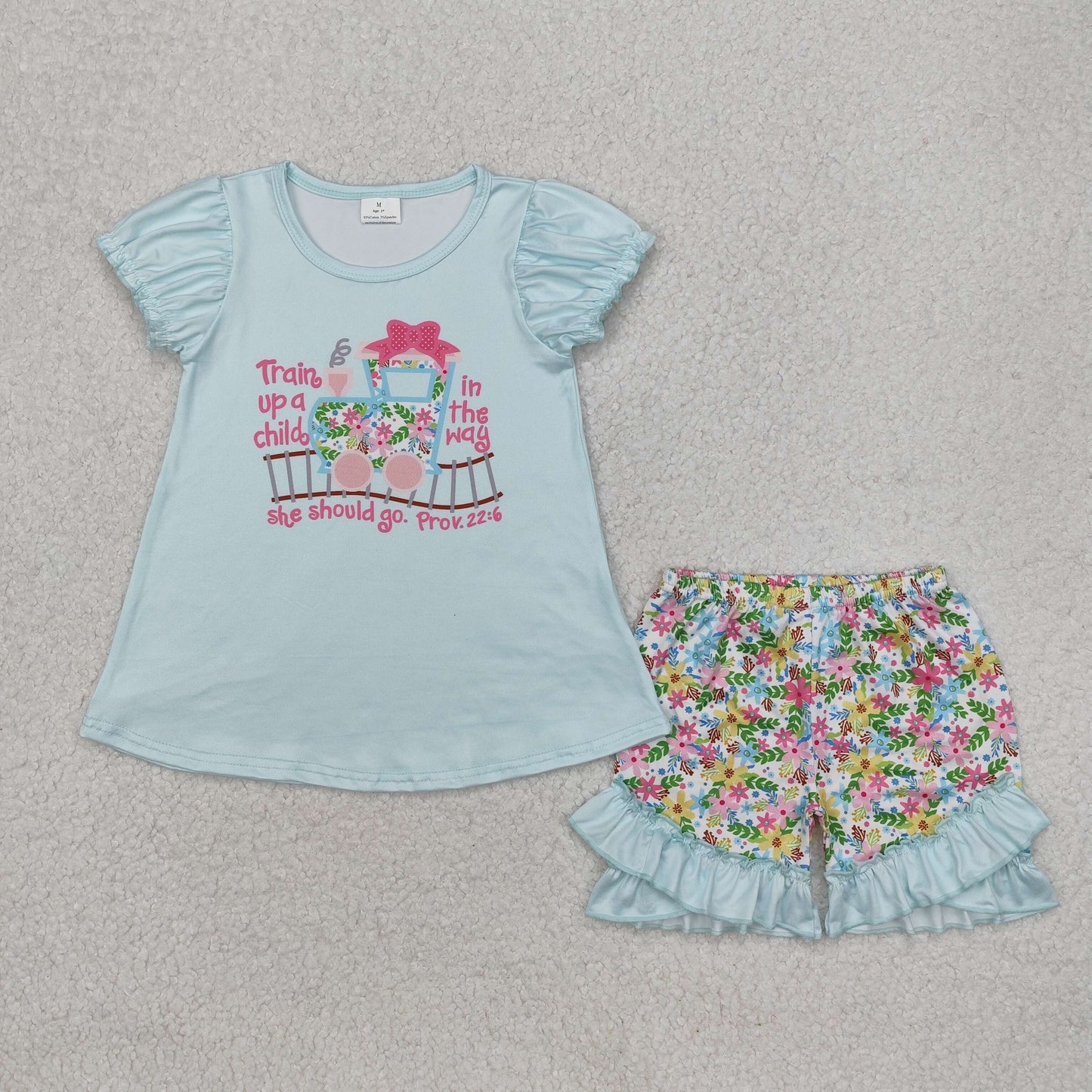 Train up a child blue outfits RTS sibling clothes