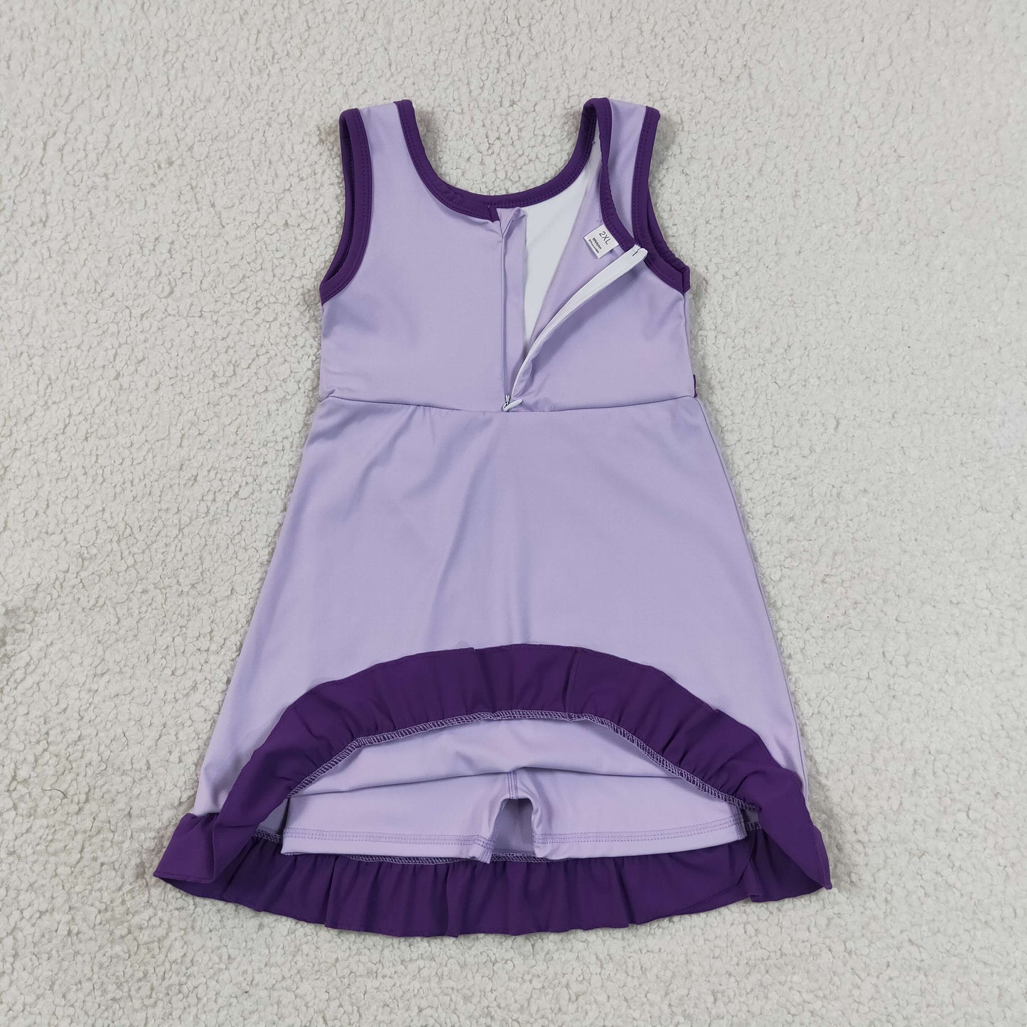 GSD4151 Yoga Purpke Skorts Girls Dress