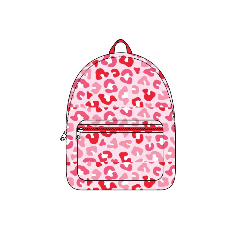 preorder Leopard pink kids bag