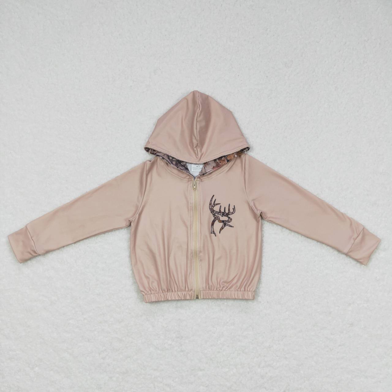 GT0334 Hunt deer duck camo branch hoodie girls top