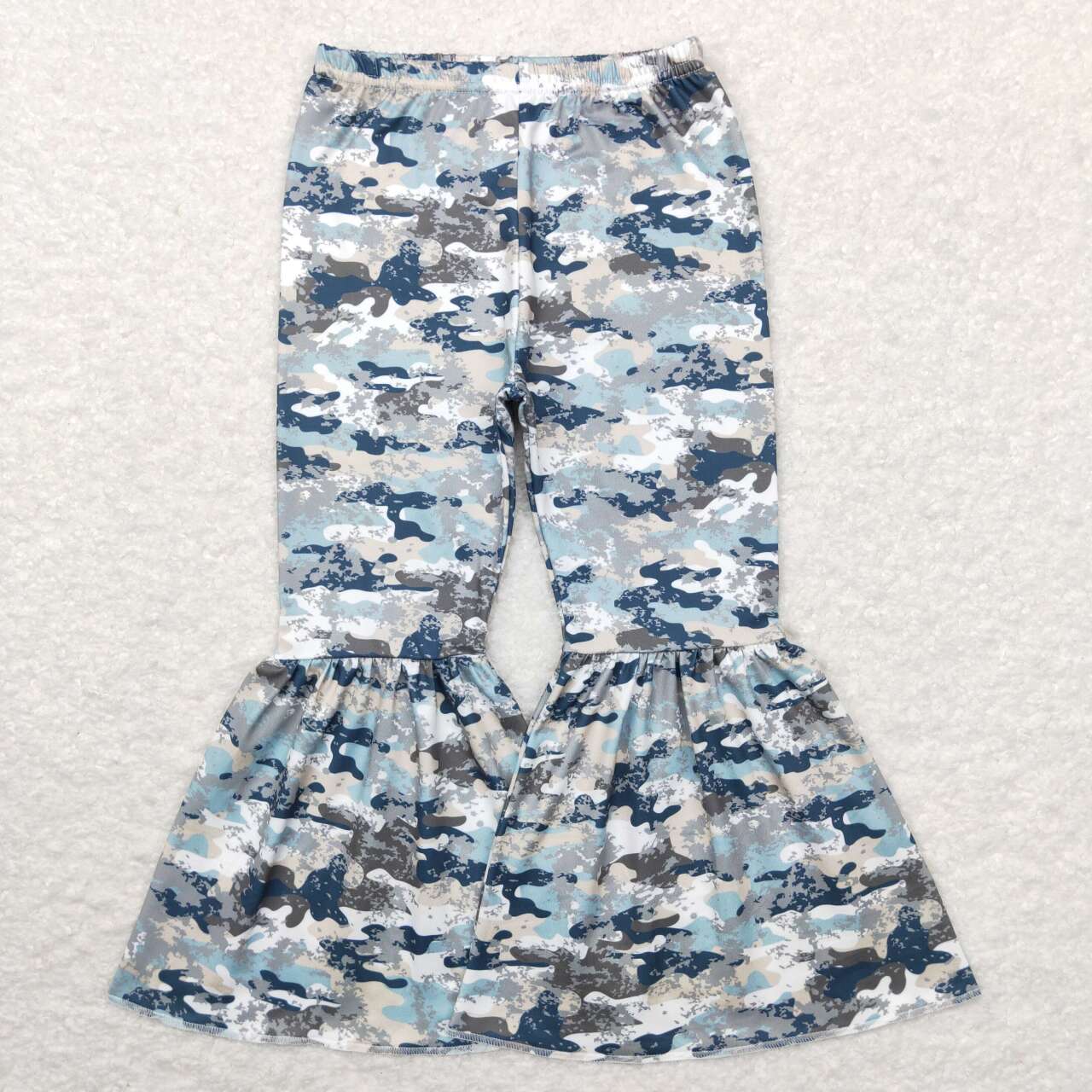 P0390 Camo Milk Silk Girls Pants