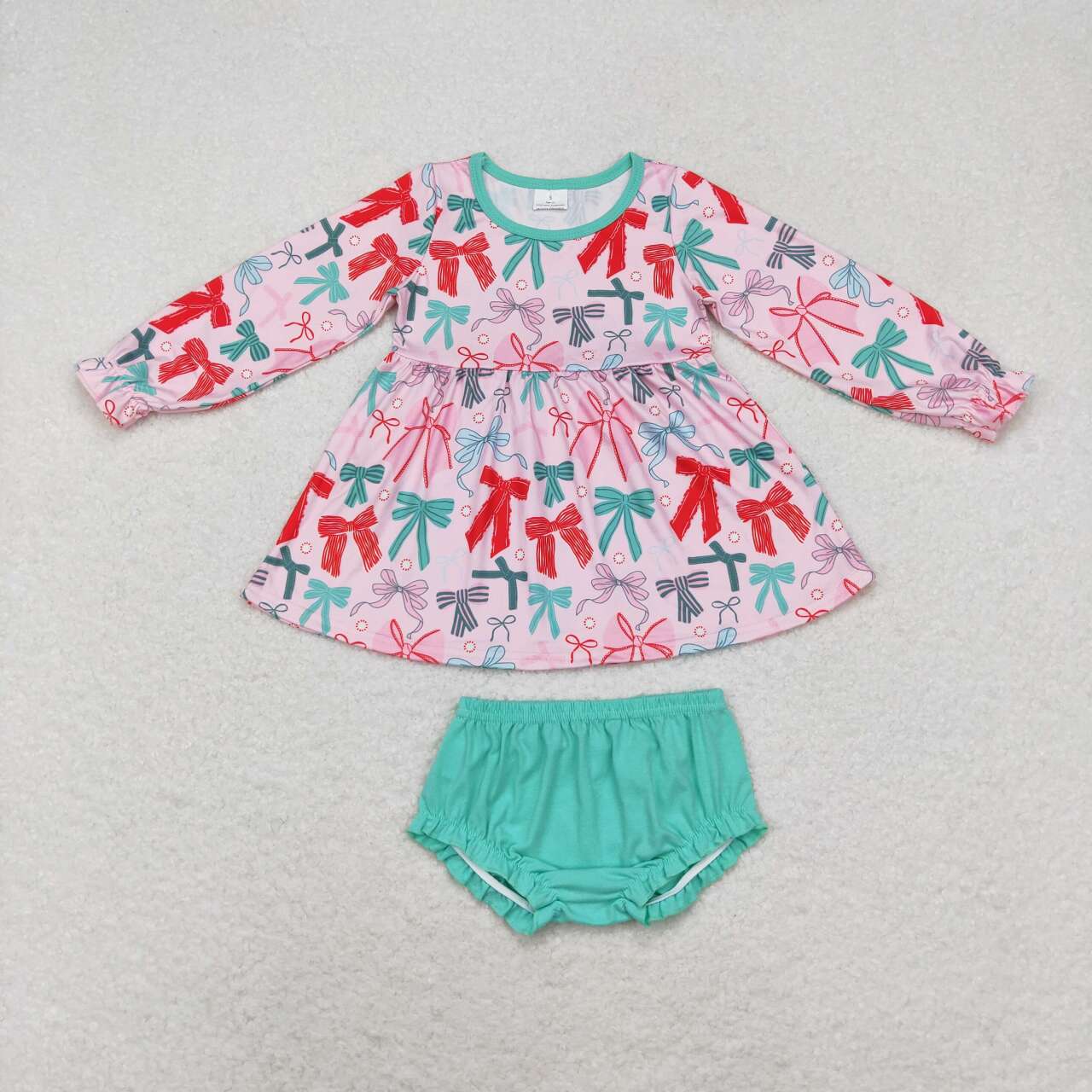 colorful cute bows RTS sibling clothes