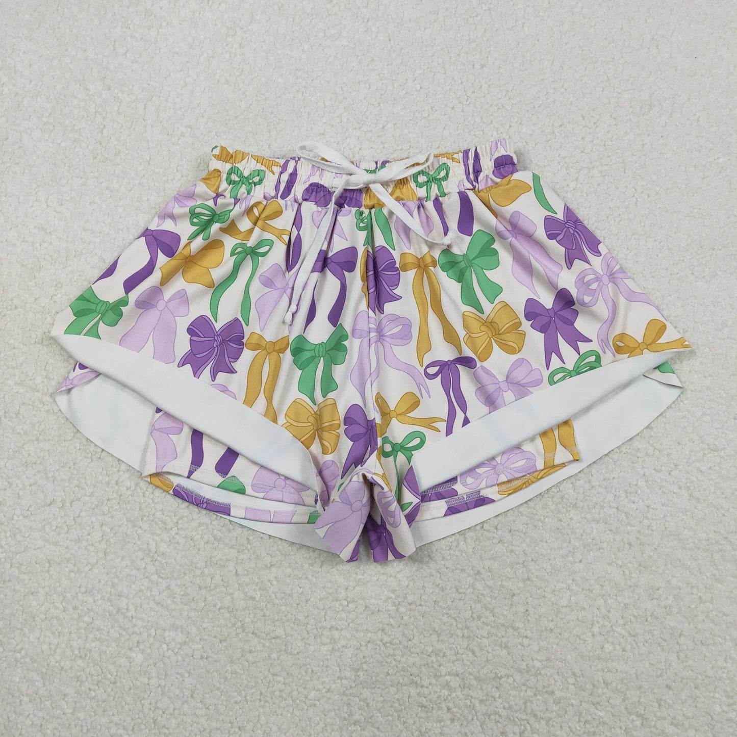 SS0681 yoga Mardi Gras adult women shorts