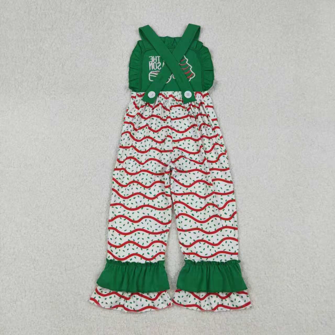 embroidery Christmas tis the season tree RTS Sibling Clothes
