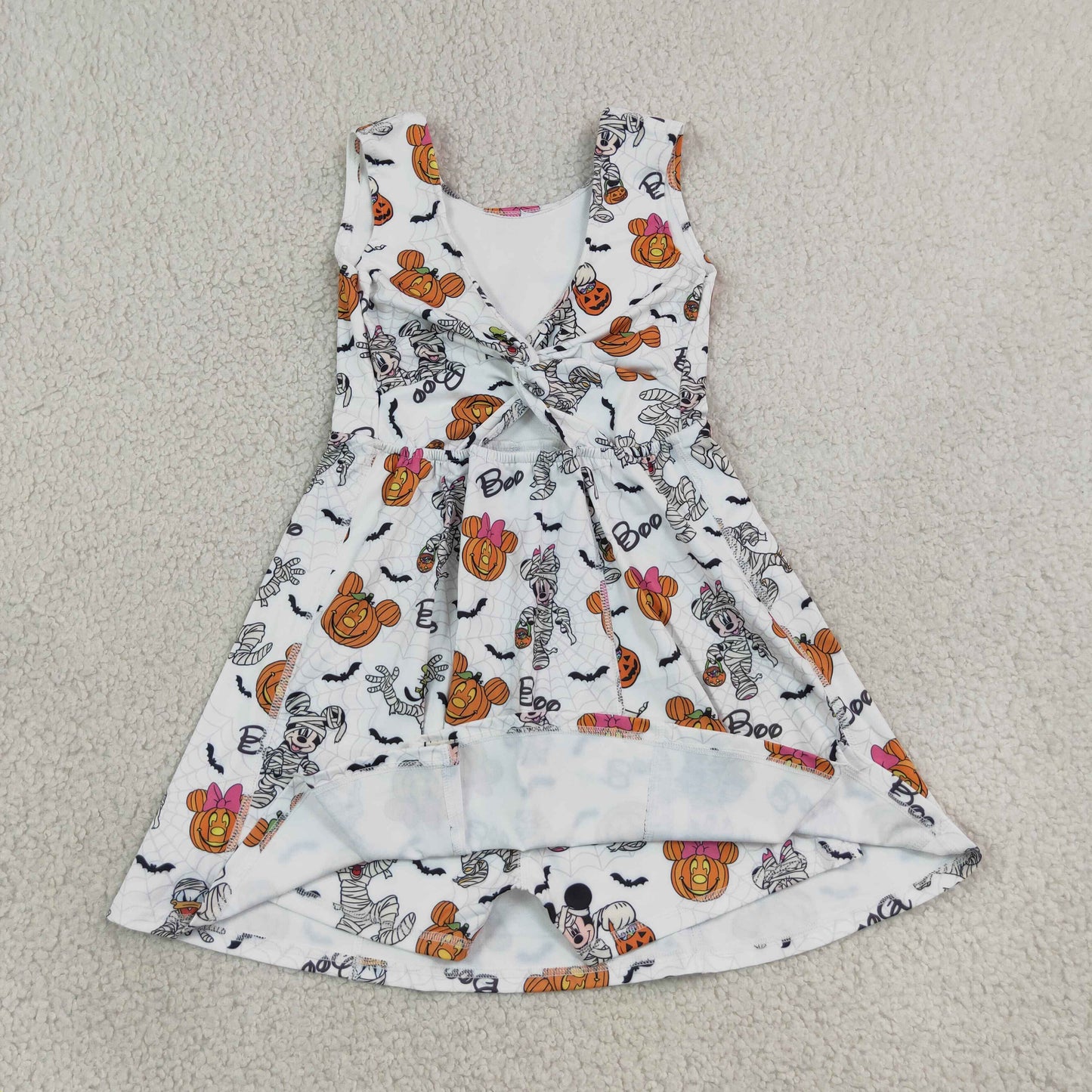 Yoga GSD4291 Halloween Cartoon M Sleeveless Skorts Girls Set