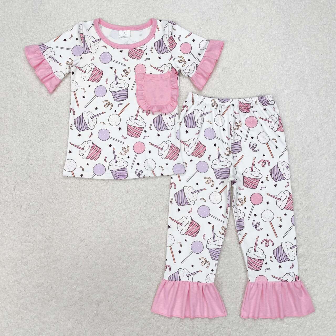 happy birthday pajamas RTS sibling clothes