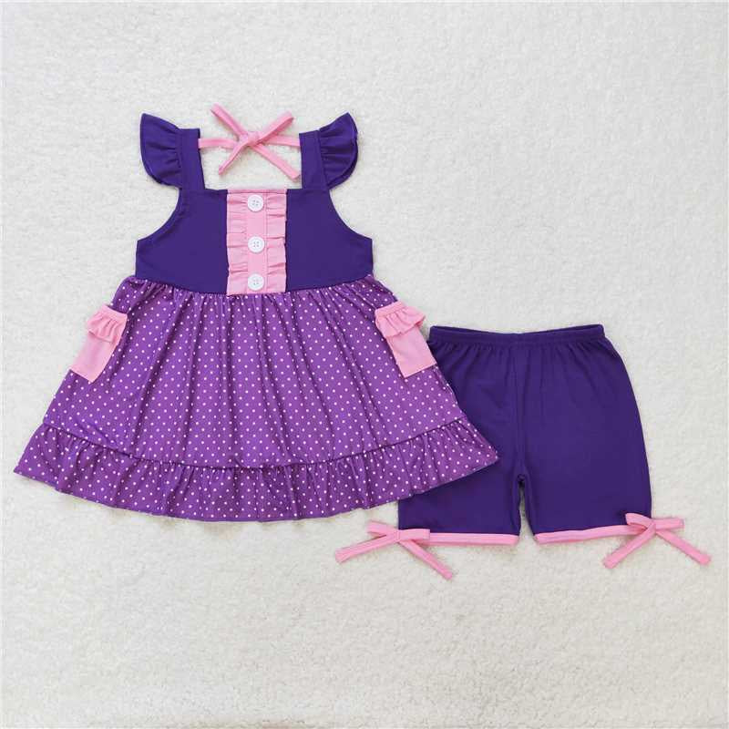 cartoon princess girls set RTS Sibling Clothes