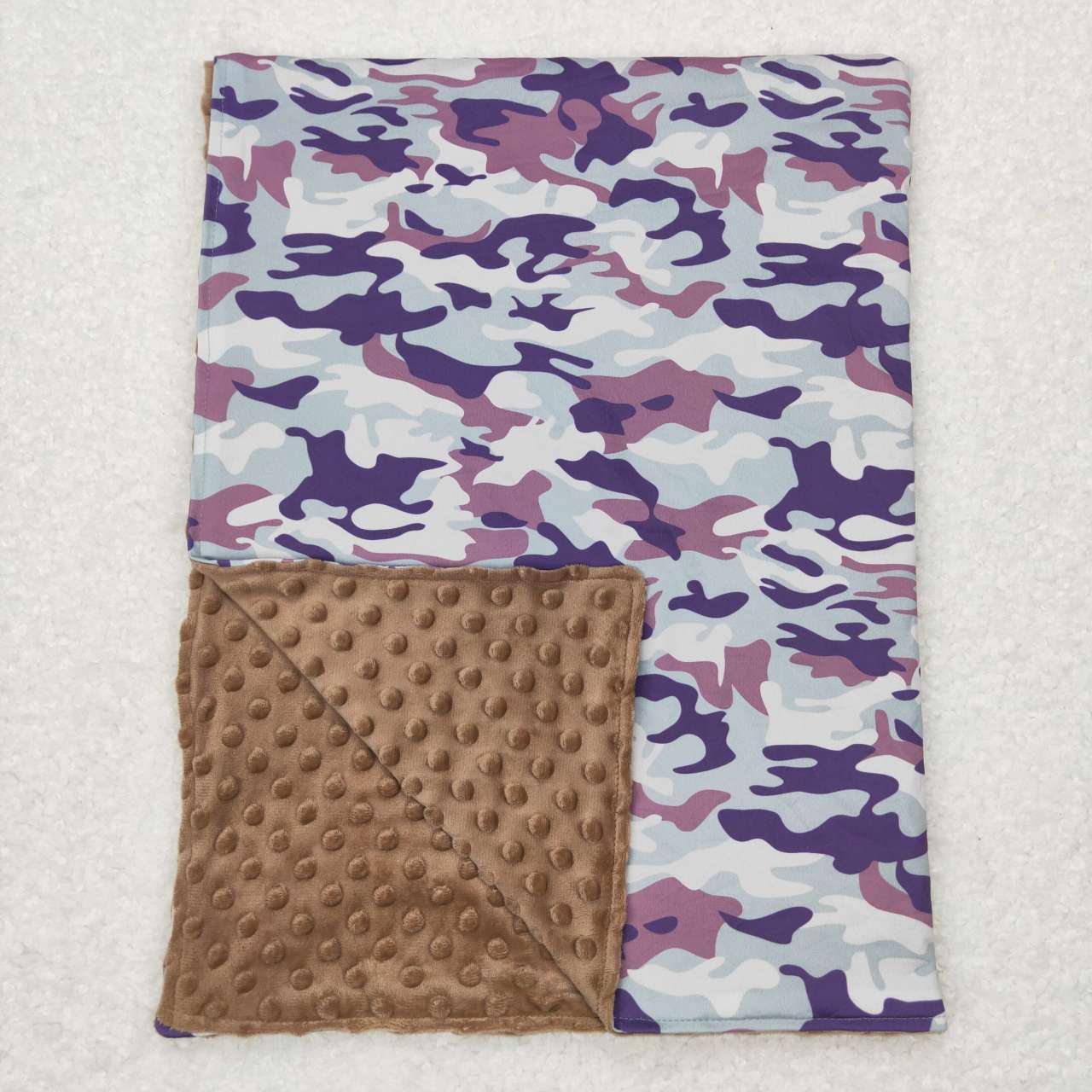 BL0076 Camo Baby Blanket