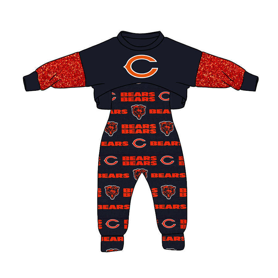 custom S 9.13 Red black long sleeve jumpsuit set