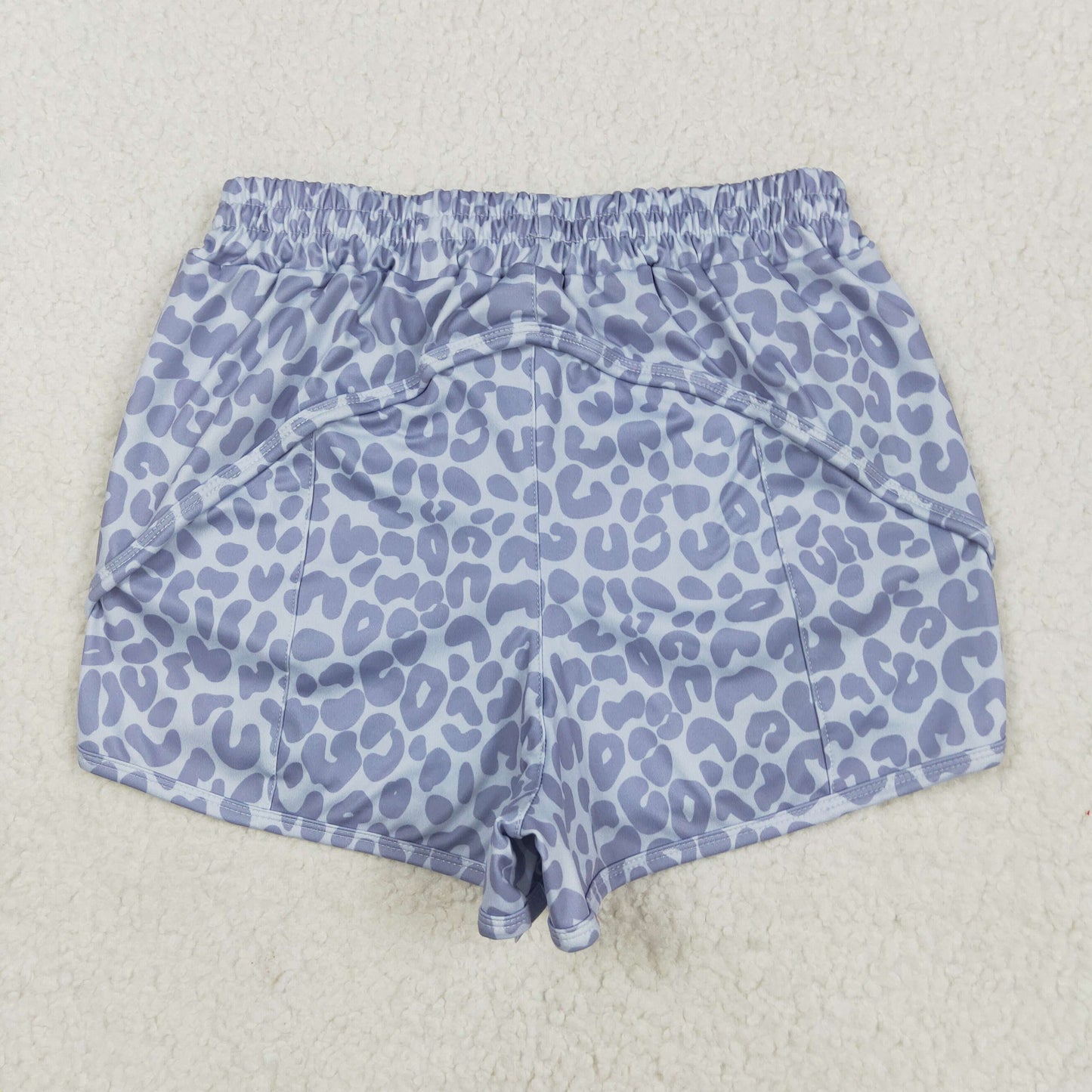SS0468 yoga grey camo adult shorts