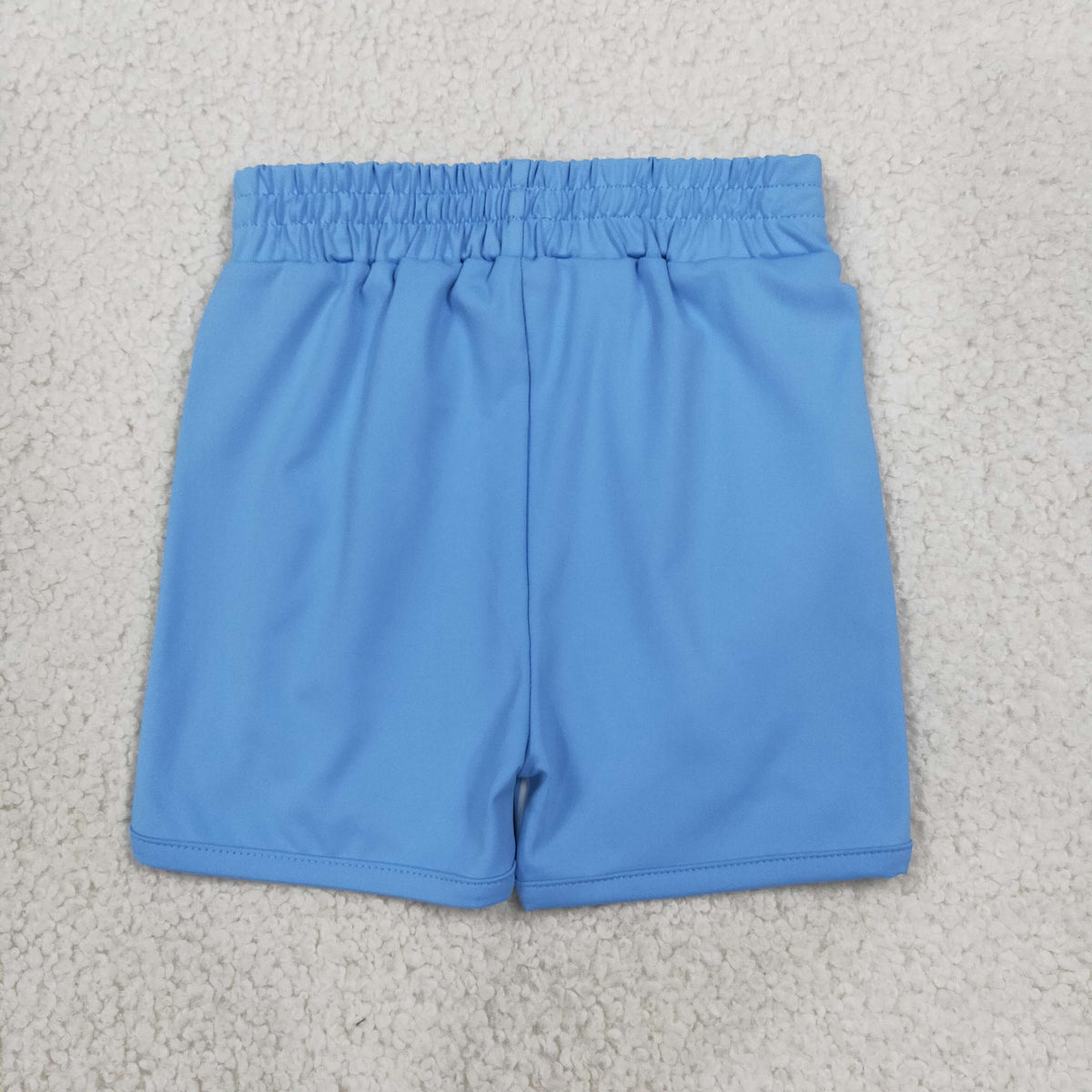 SS0950 Yoga Blue Striped Girls Shorts