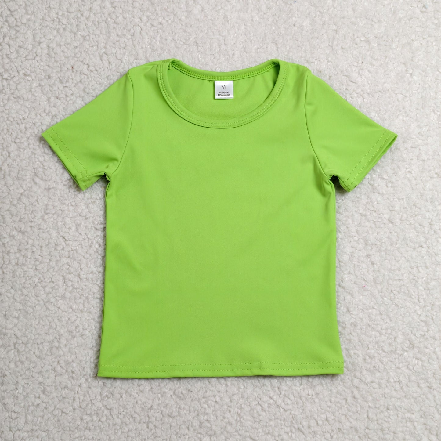 GT1636 Yoga Green Short Sleeve Boys Top