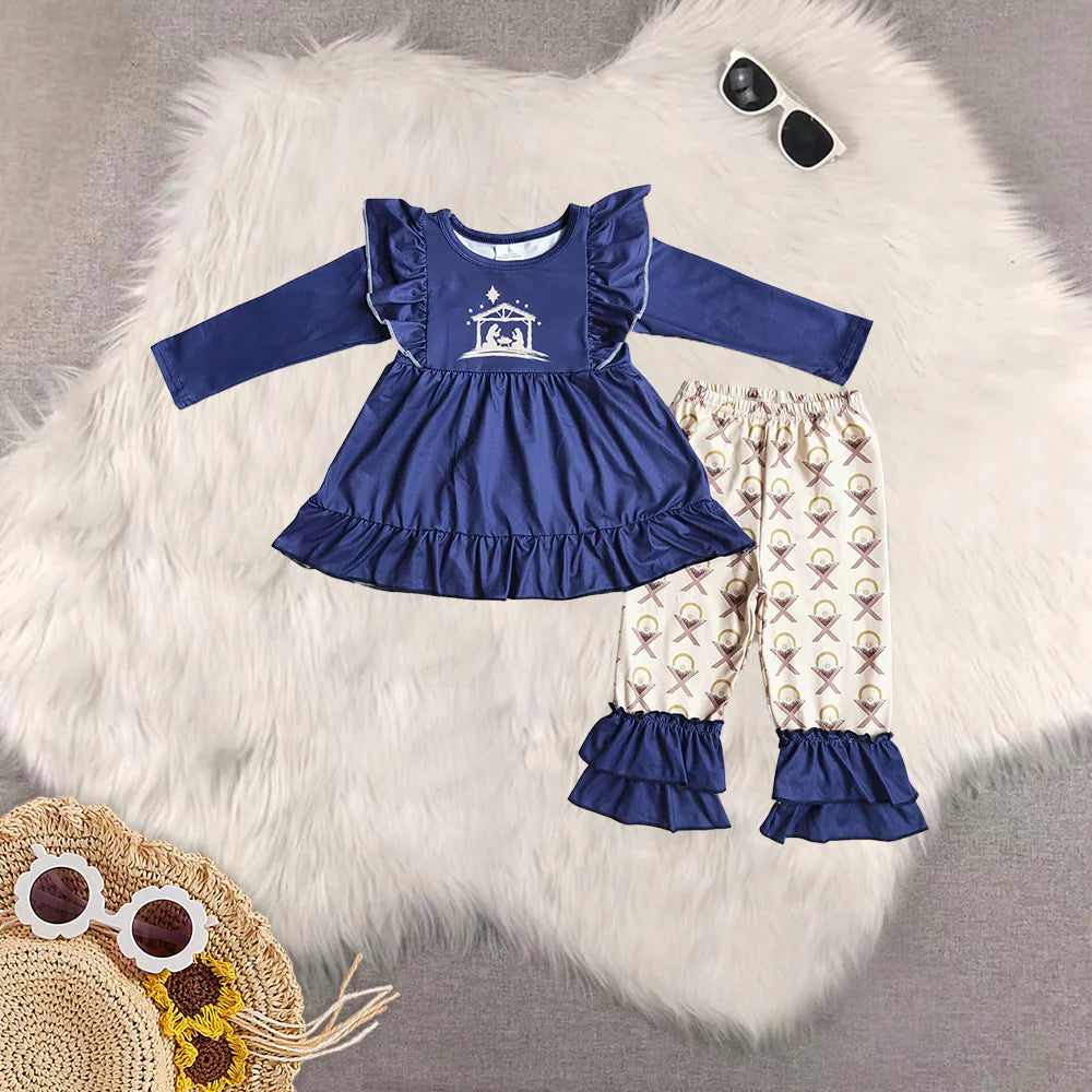 The Nativity Story girls set RTS sibling clothes