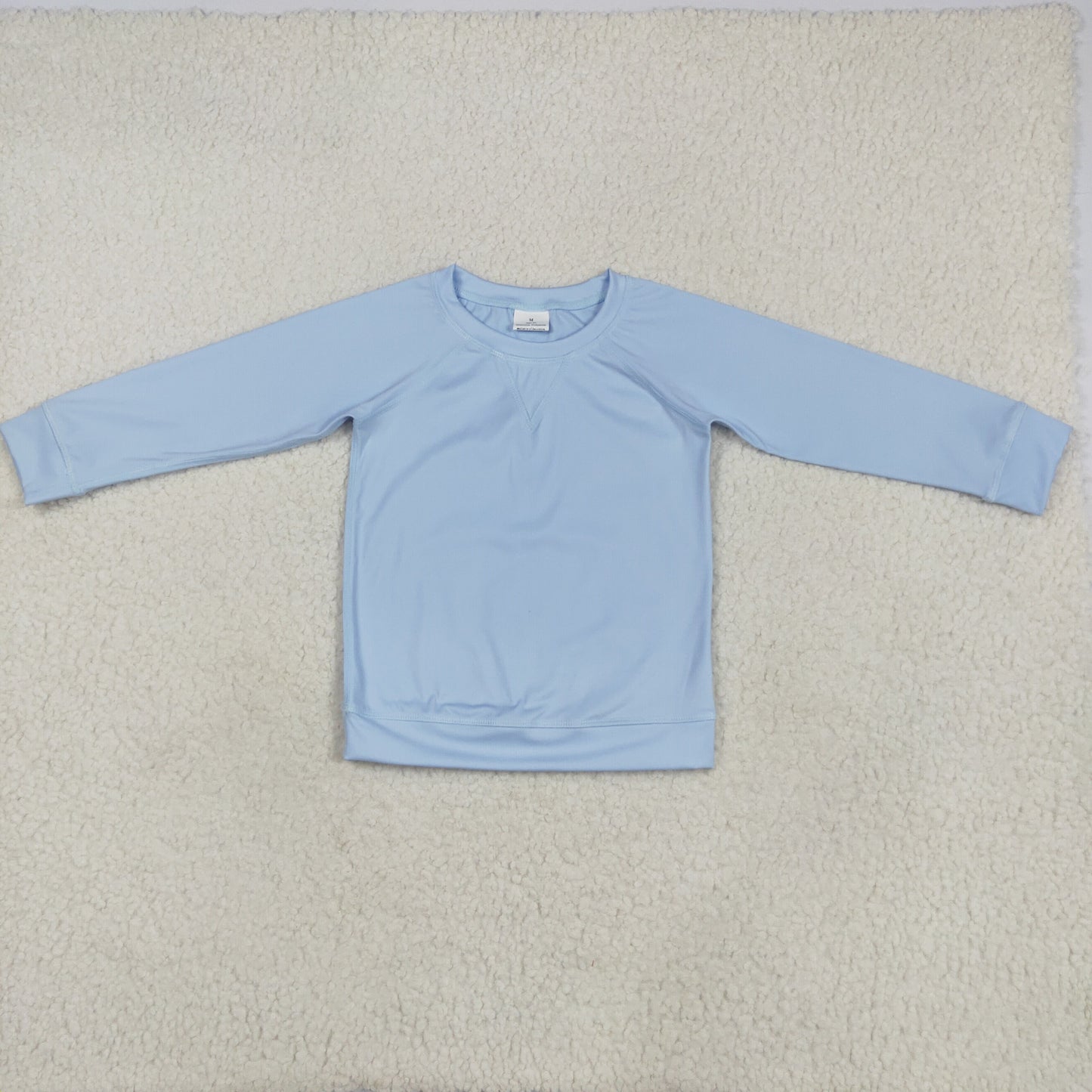 GT0970 yoge blue long sleeve girls top