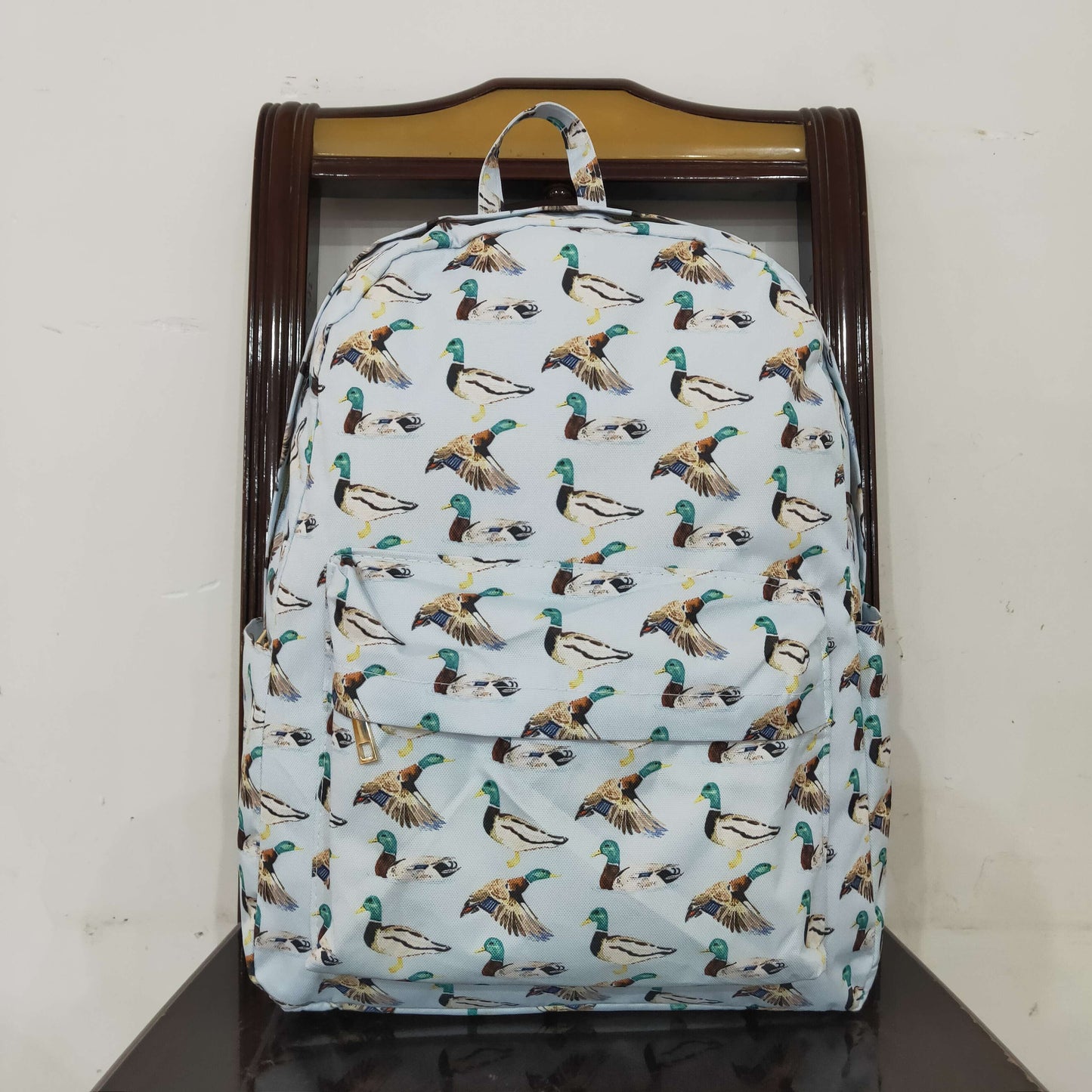 USA SHOP BA0277 hunting mallard duck blue kids bag