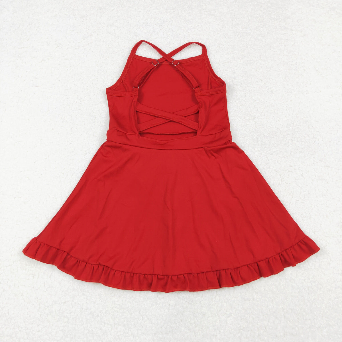 S0453 red blue girls tennis clothes