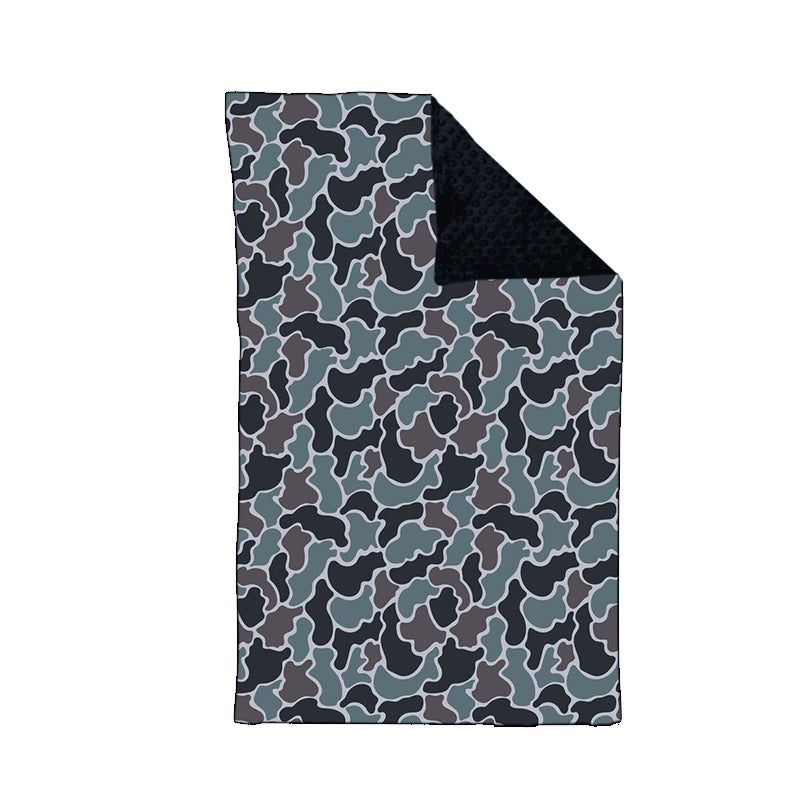 preorder BL0107 Navy camo baby blanket