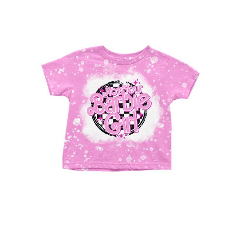 preorder Not Your BA Girl Hot Pink Short Sleeve Girls Top