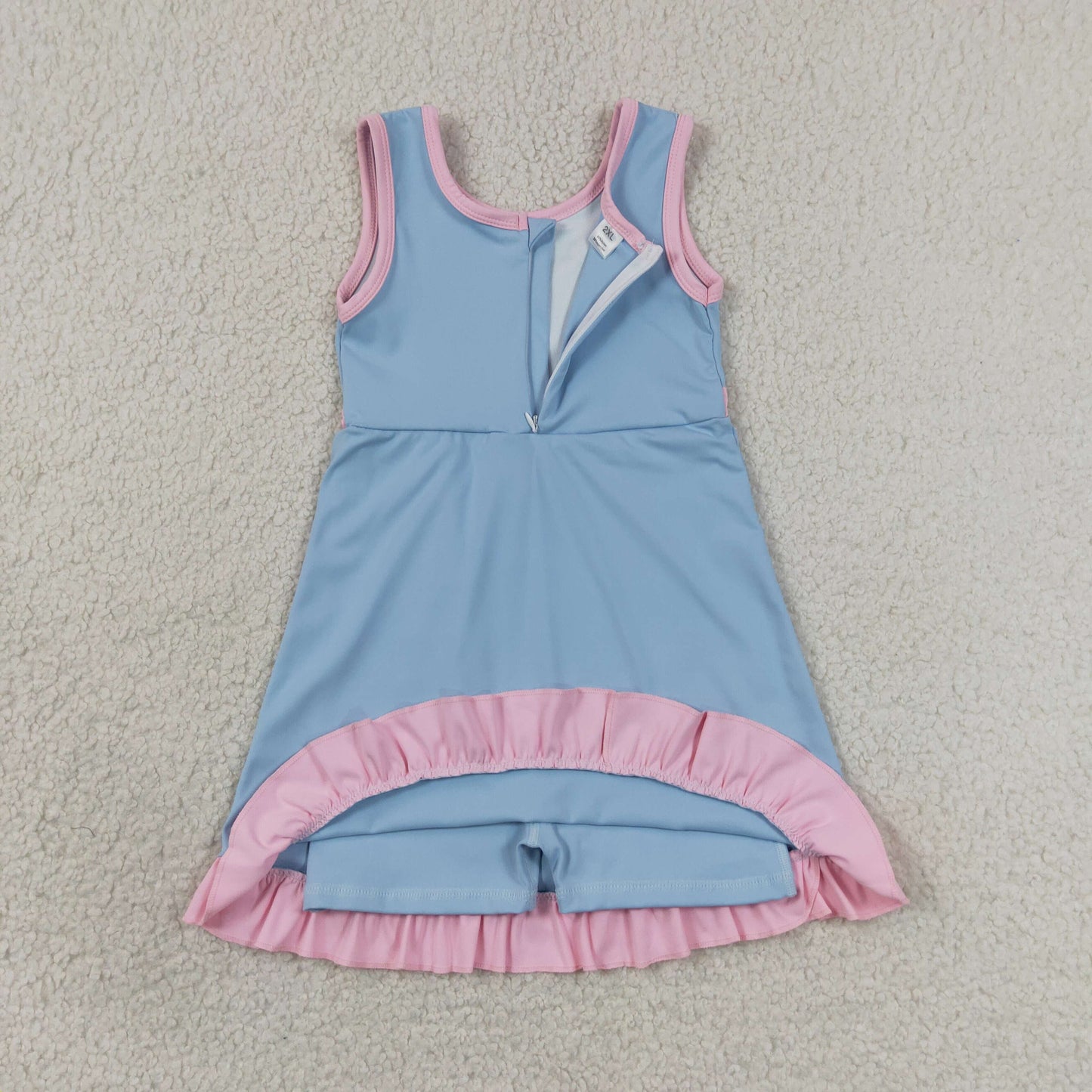 GSD4144 Yoga Blue Skorts Girls Dress