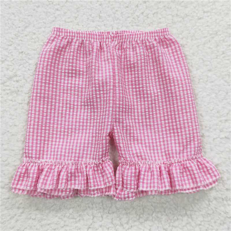 RTS seersucker girls shorts