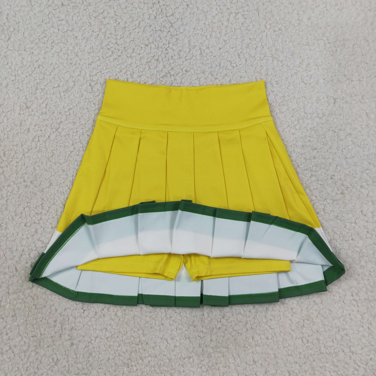 GLK0319 Yoga Yellow Girls Skirt