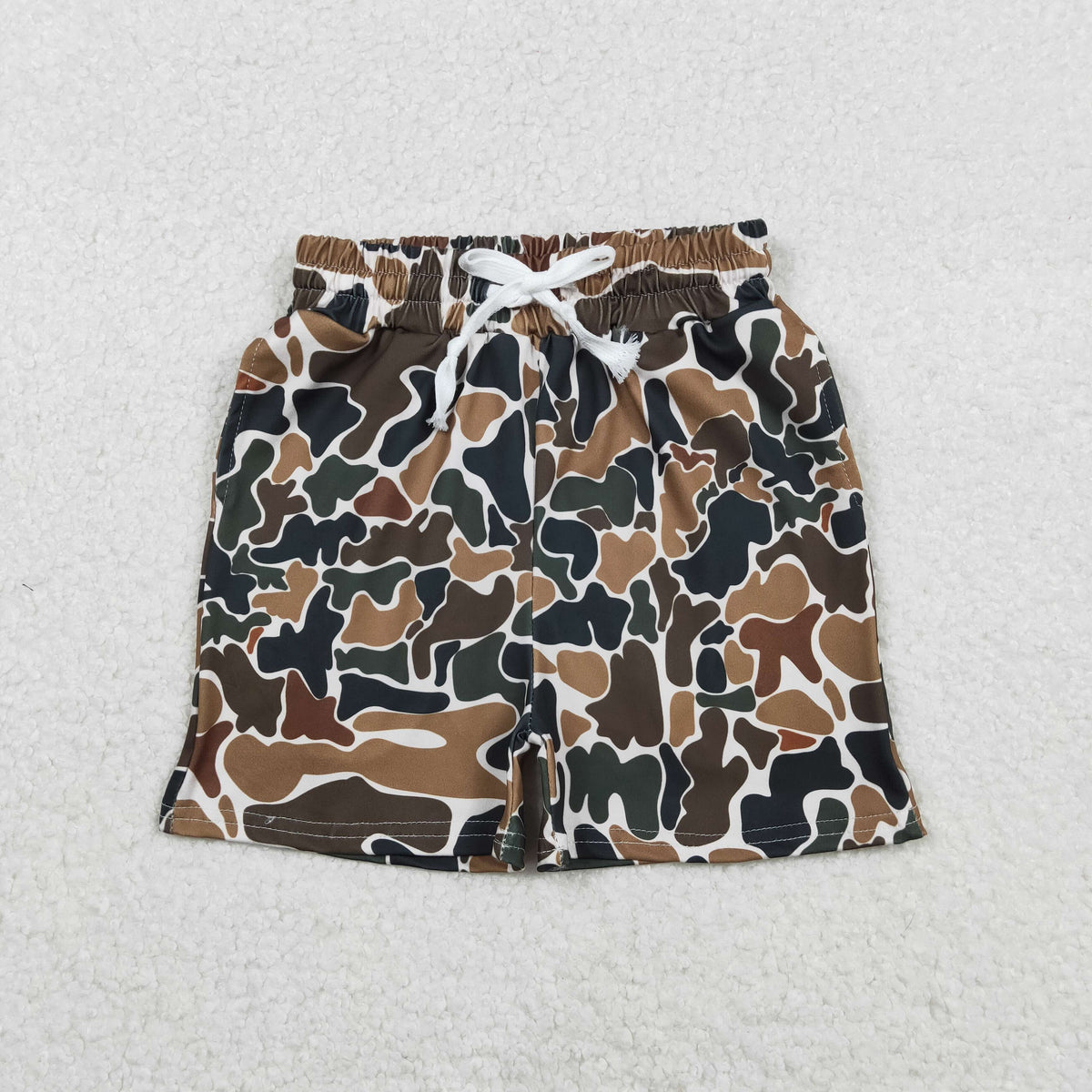 SS0732 Hunting Camo Boys Shorts