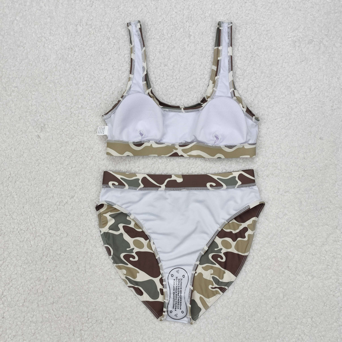 S0569 hunting camo adult women swimsuits