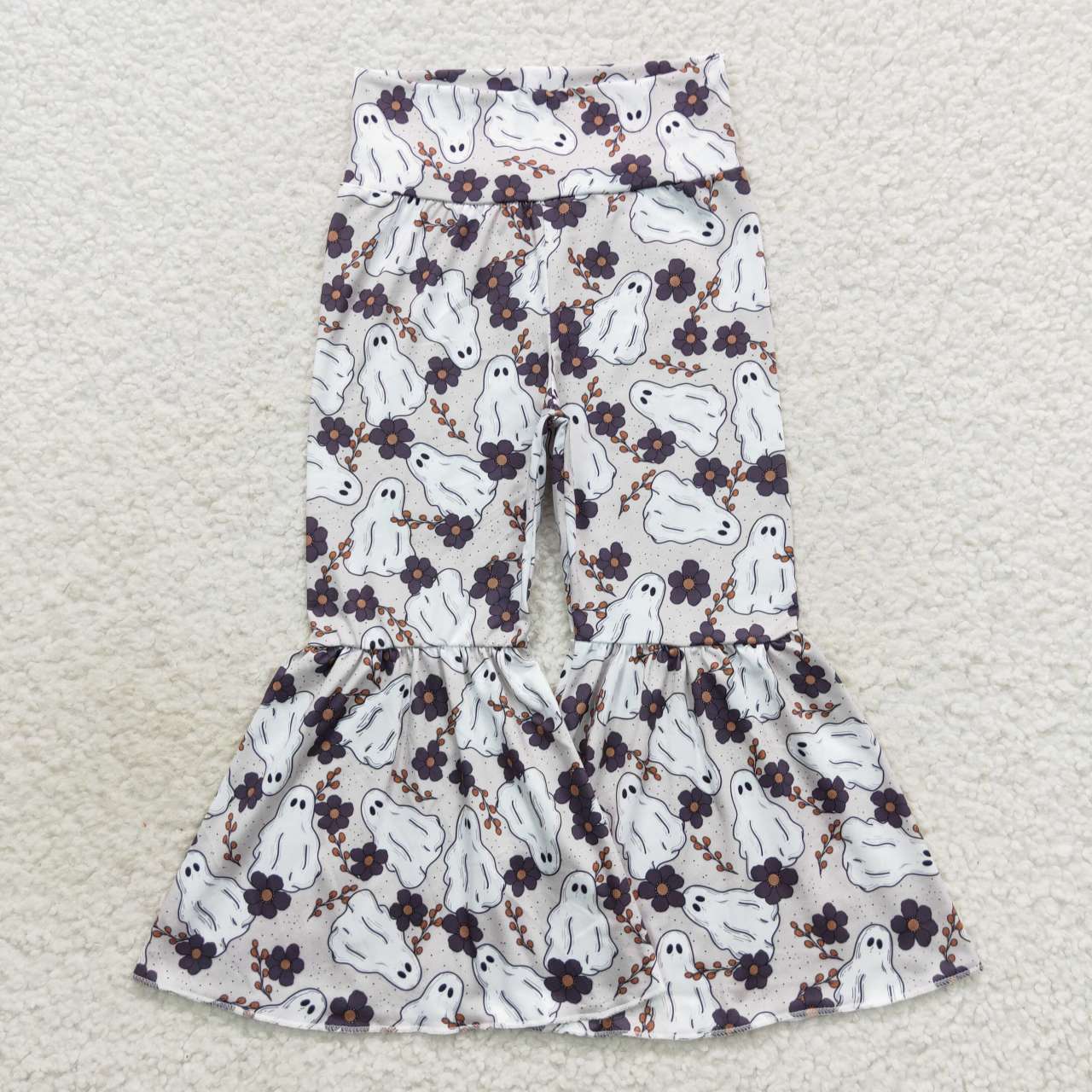 P0257 Halloween spooky girls milk silk pants