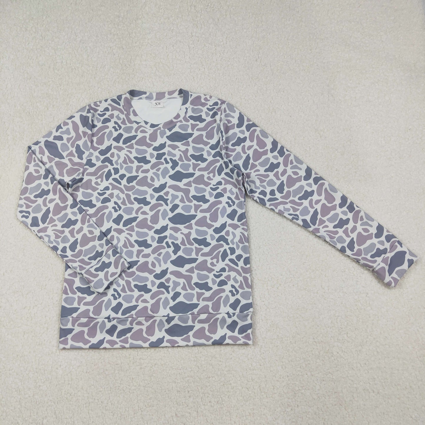 yoga GT1127 hunting green camo long sleeve adult women top