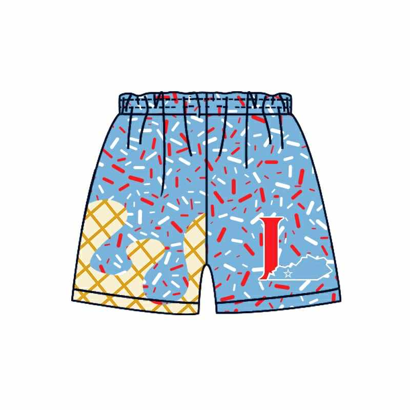 custom moq 3 milk silk ice football team boys shorts