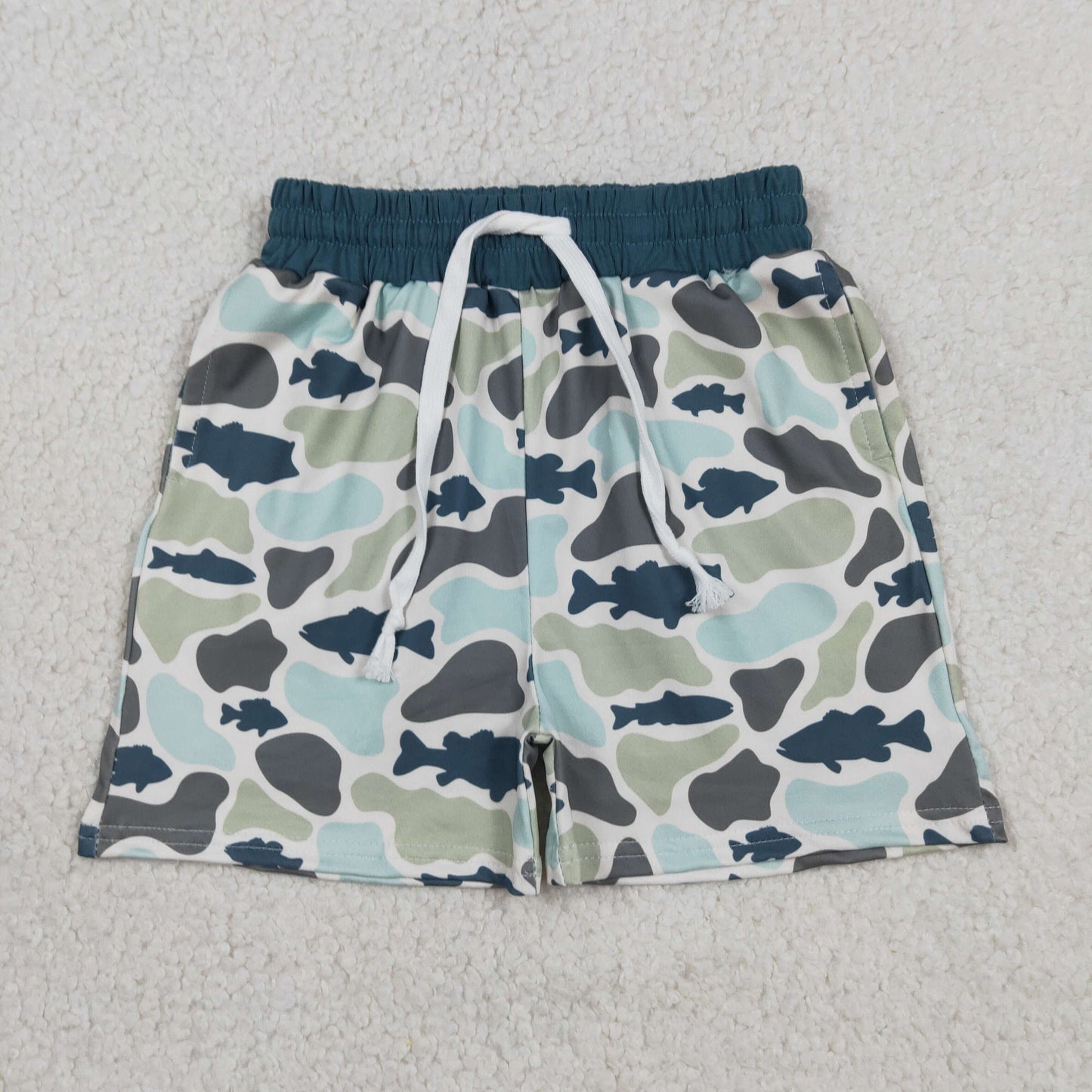 SS0893 Camo Boys Shorts
