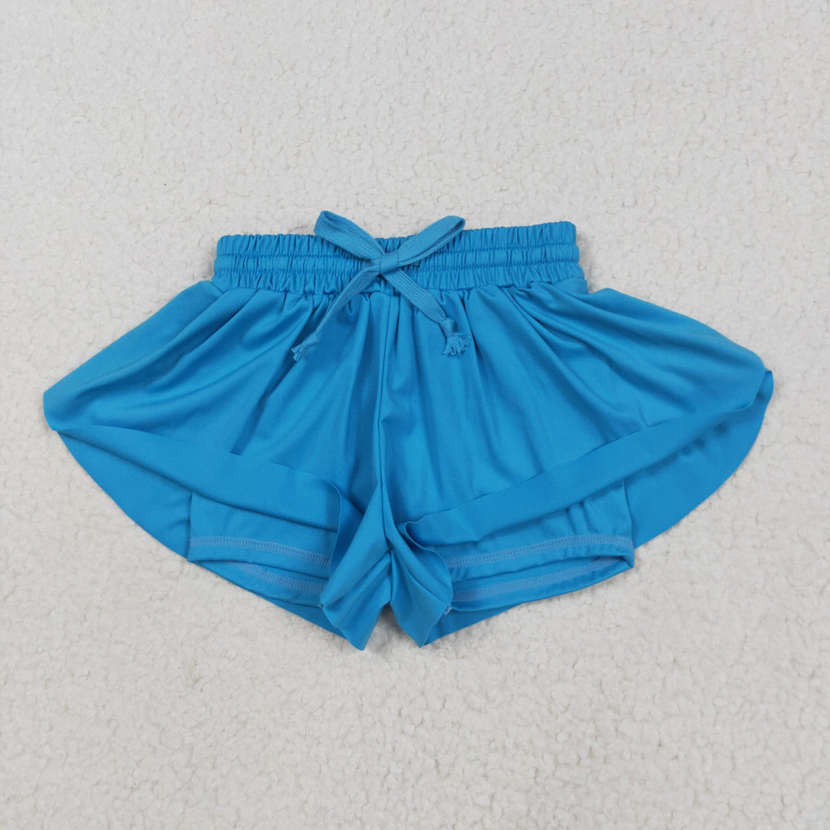 SS0549 yoga blue girls shorts