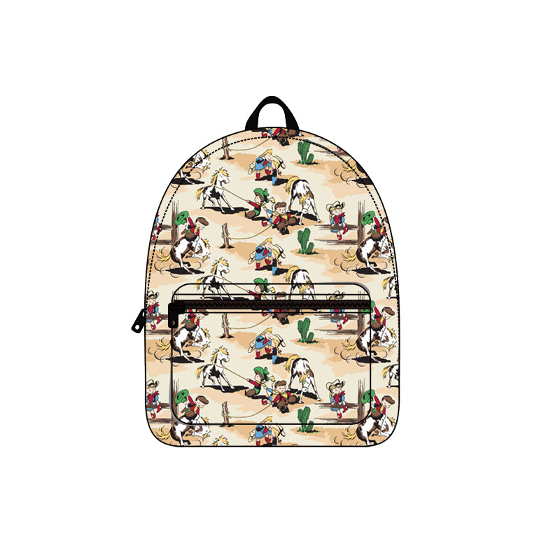 preorder BA0147 western cartoon cactus bag