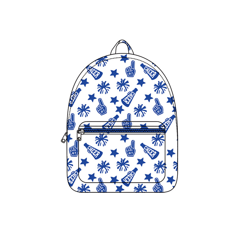 preorder BA0349 cheer star blue bag
