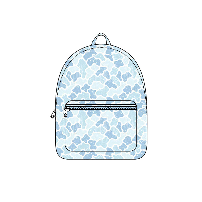 preorder BA0457 Blue Camo Bag