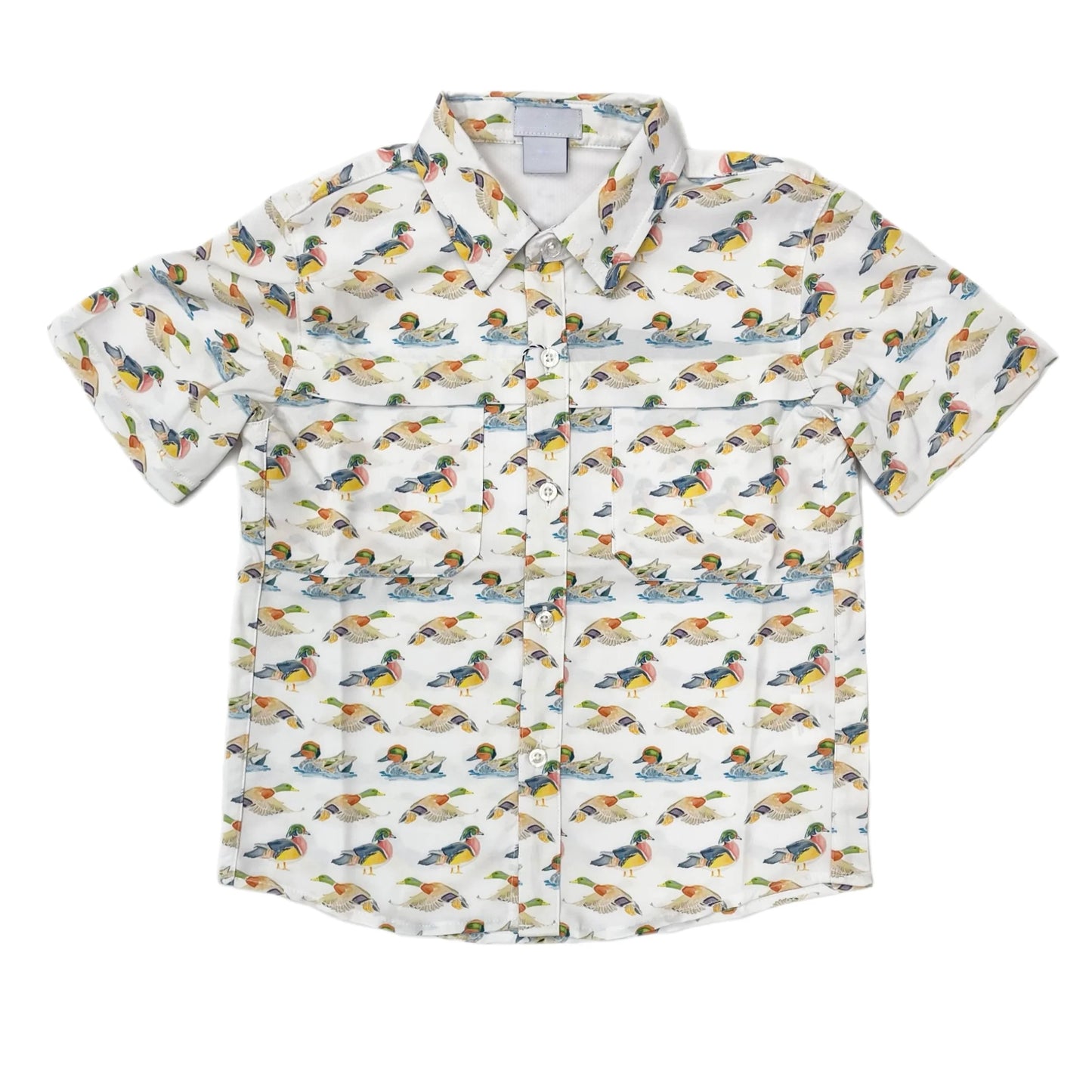 preorder BT0678 mallard duck short sleeve boys top