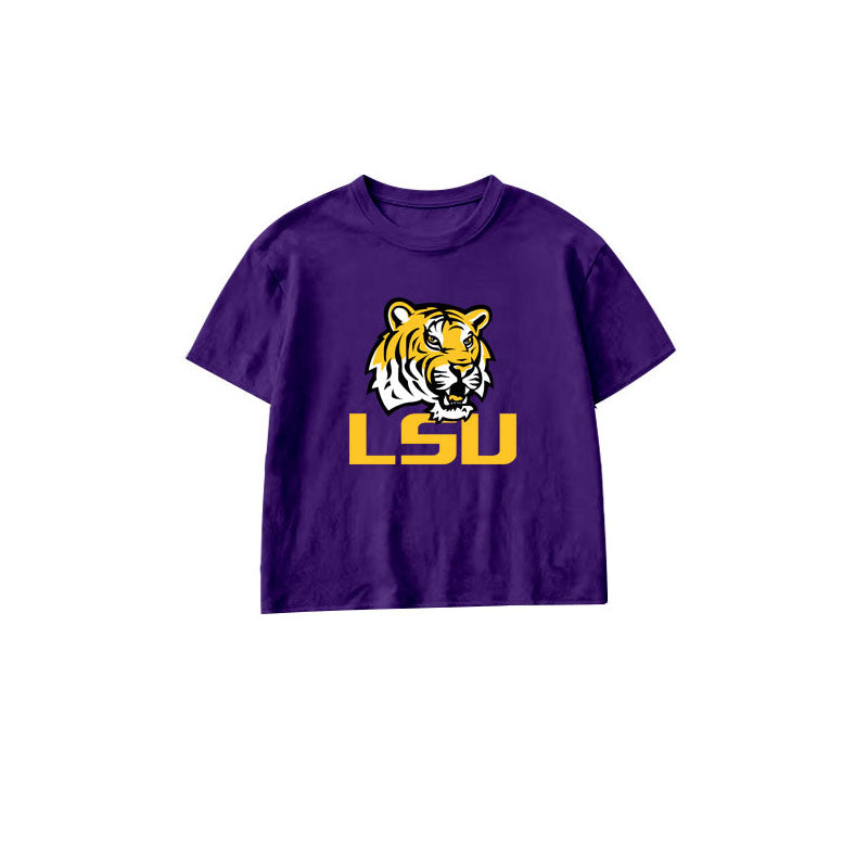 preorder BT1884 Items Purple Short Slevve Boys Top