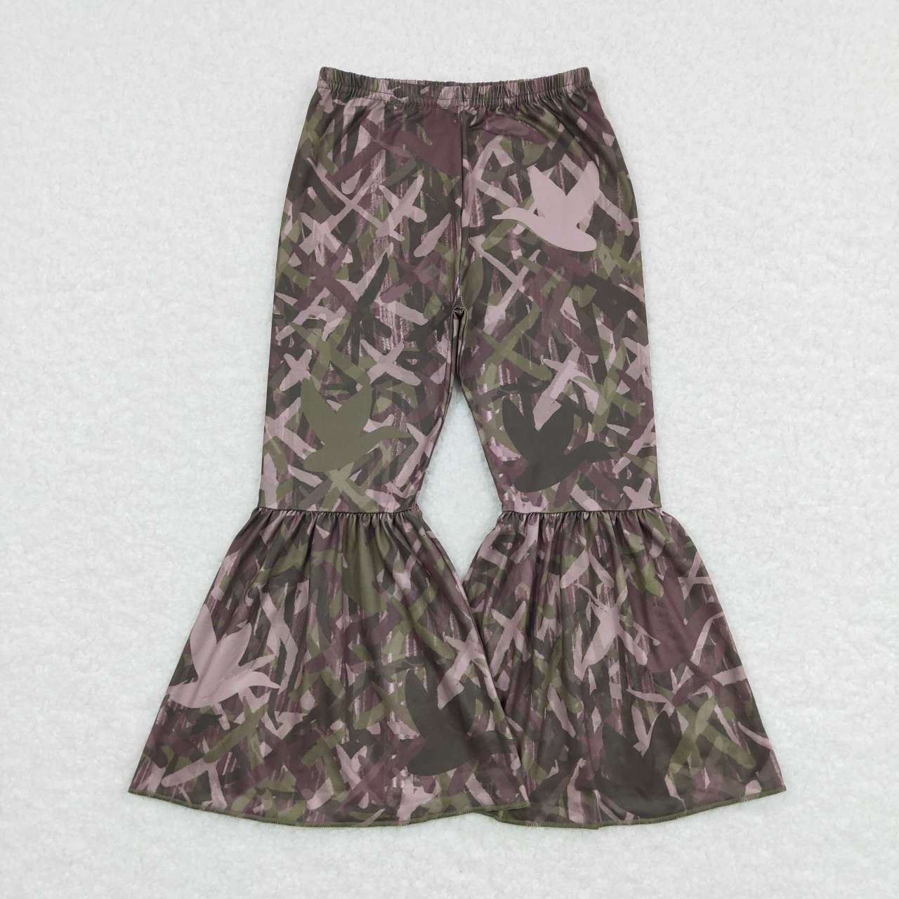 P0311 Hunt camo milk silk girls pants