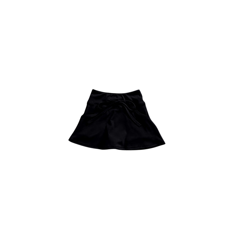 preorder GLK0048 Black Skirt Girls Dress Yoga Clothes